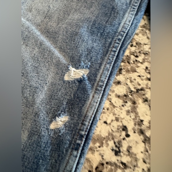 We The Free People Deconstructed Distress Jeans Size 30 Grungecore Casual Chic - Picture 6 of 13